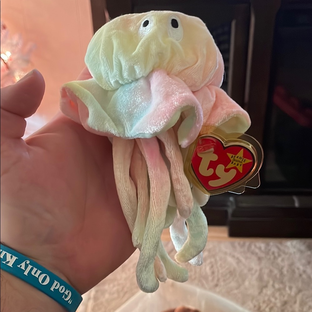 TY Beanie Baby Jellyfish Plush